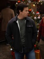 The Family Plan 2 Mark Wahlberg Black Jacket