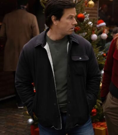 The Family Plan 2 Mark Wahlberg Black Jacket