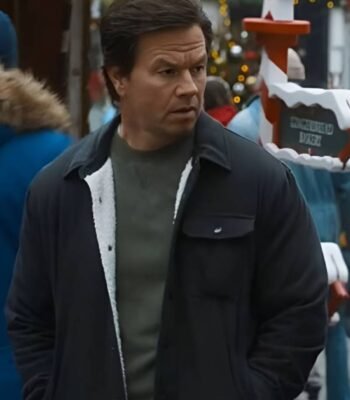 The Family Plan 2 Mark Wahlberg Black Jacket