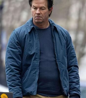 The Family Plan 2 Mark Wahlberg Blue Jacket