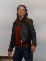 The Family Plan 2 Michelle Monaghan Black Leather Jacket