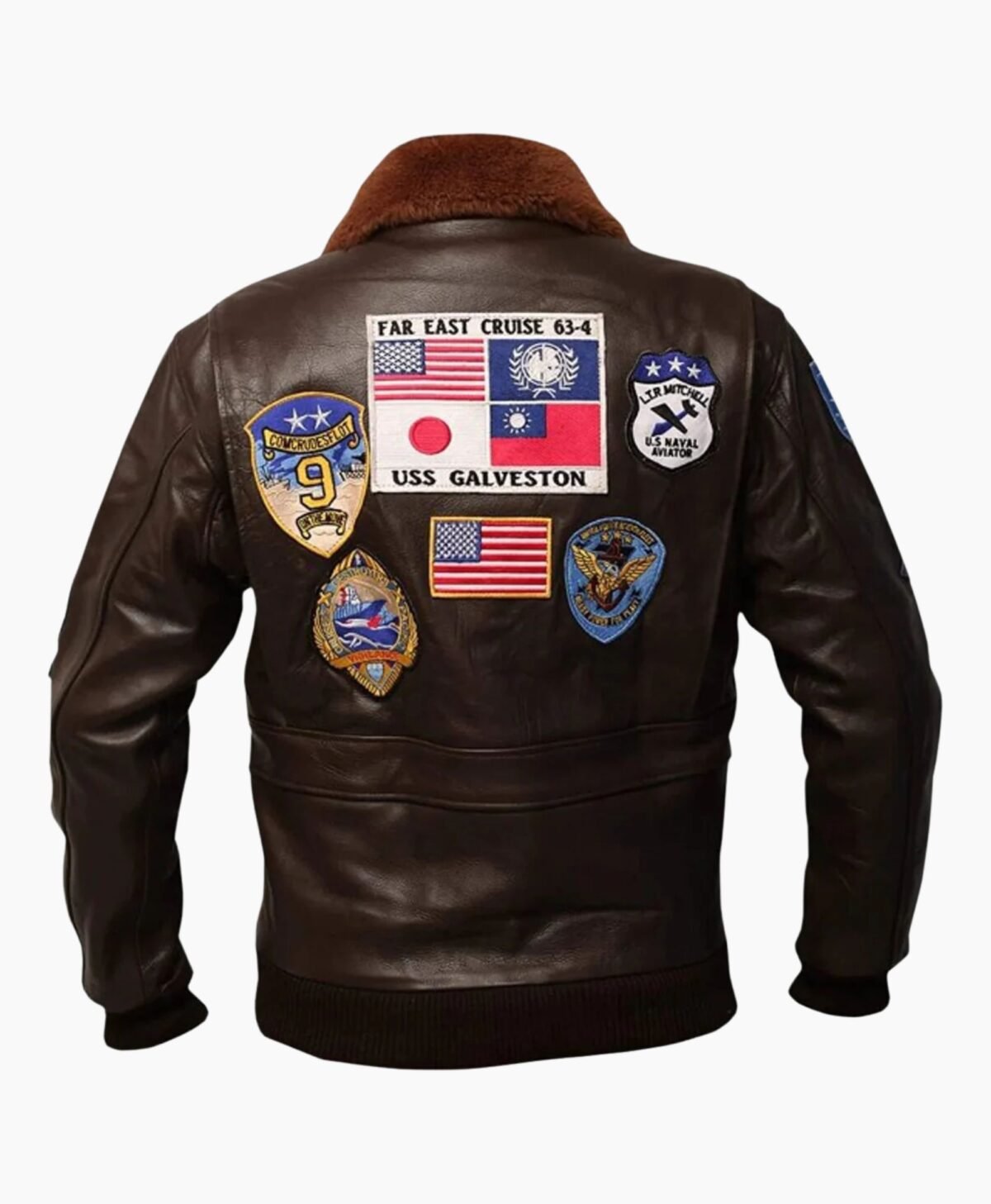 Top Gun Tom Cruise Pete Maverick Pilot Flight Bomber Leather Jacket