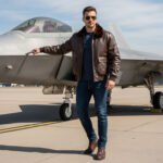 WWII Navy G1 Flight Bomber Genuine Leather jacket