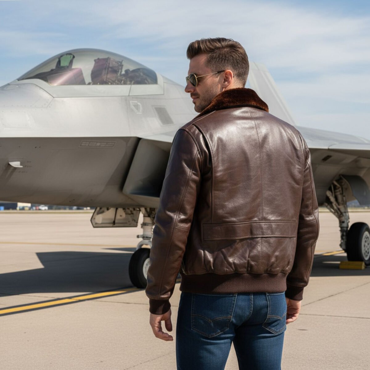 WWII Navy G1 Flight Bomber Genuine Leather jacket