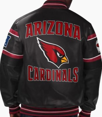NFL Arizona Cardinals Multicolor Leather Jacket