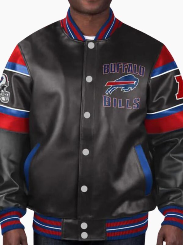 NFL Buffalo Bills Multi Leather Jacket