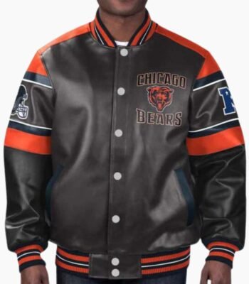 NFL Chicago Bears Leather Jacket