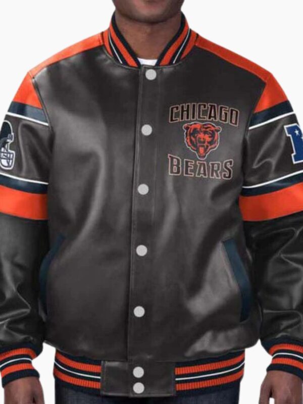 NFL Chicago Bears Leather Jacket