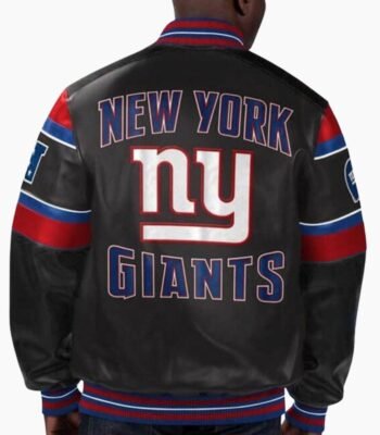 NFL New York Giants Leather Jacket