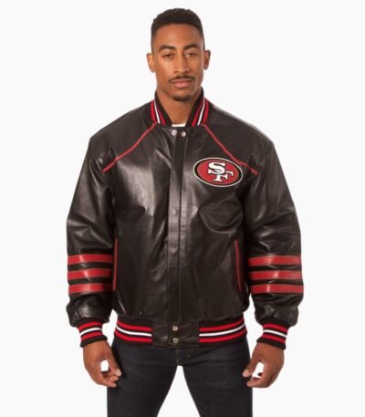 NFL San Francisco 49ers JH Design All Leather Jacket