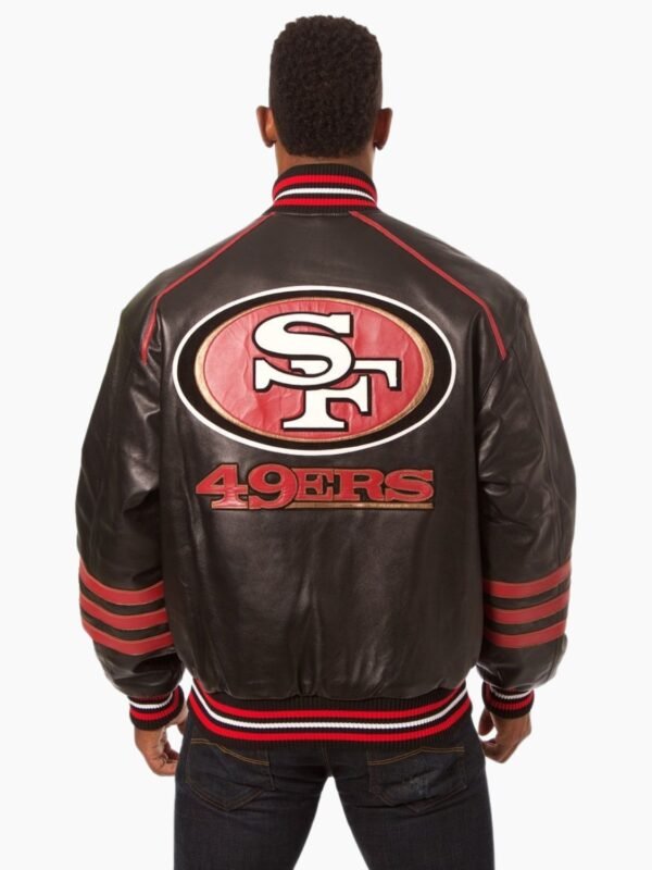 NFL San Francisco 49ers JH Design All Leather Jacket