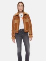 Superman & Lois S03 Tayler Buck Sherpa Fur Leather Jacket