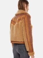 Superman & Lois S03 Tayler Buck Sherpa Fur Leather Jacket