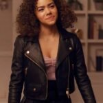 Antonia Ginny & Georgia Ginny Miller Black Biker Jacket