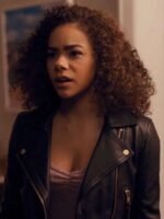 Antonia Ginny & Georgia Ginny Miller Black Biker Jacket