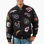 Carl Banks NFL Twill Collage Jacket