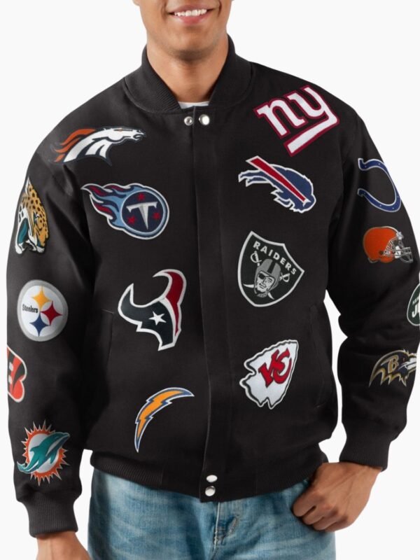 Carl Banks NFL Twill Collage Jacket