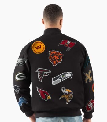 Carl Banks NFL Twill Collage Jacket