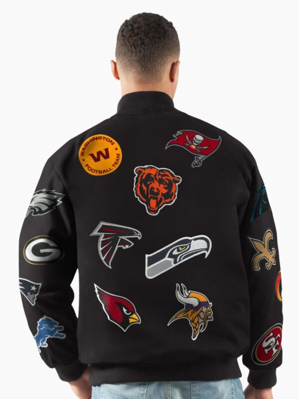 Carl Banks NFL Twill Collage Jacket