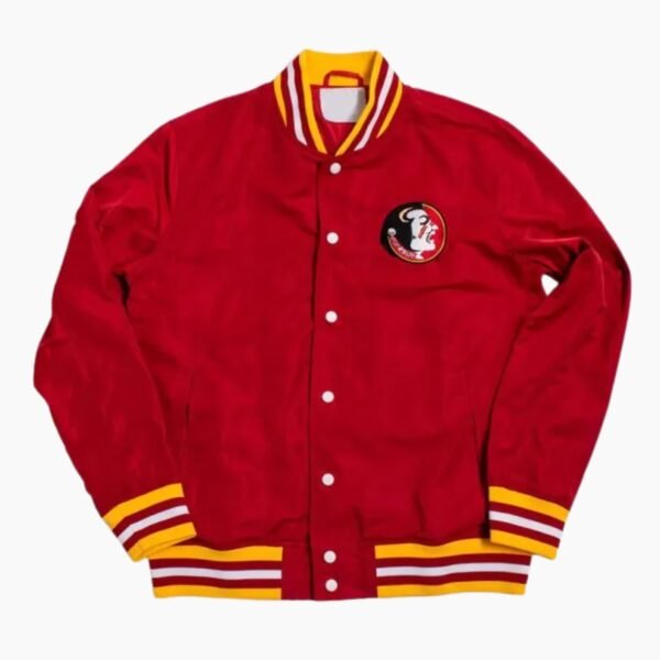 Florida State Seminoles The Legend Full Snap Satin Jacket