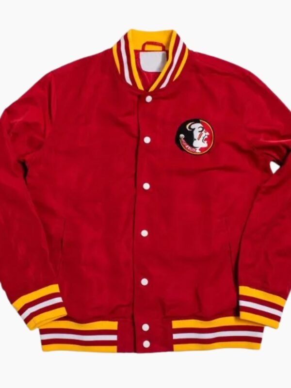 Florida State Seminoles The Legend Full Snap Satin Jacket