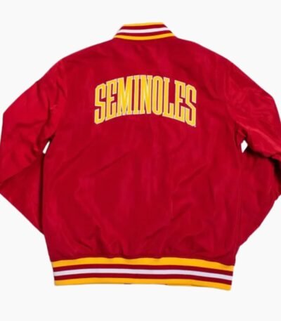 Florida State Seminoles The Legend Full Snap Satin Jacket