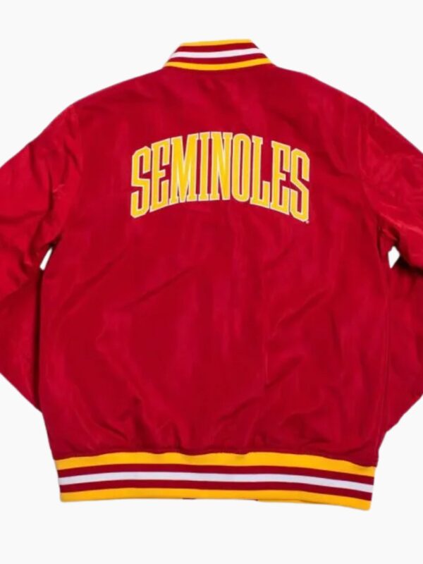 Florida State Seminoles The Legend Full Snap Satin Jacket