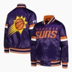 NBA Phoenix Suns Satin Varsity Jacket