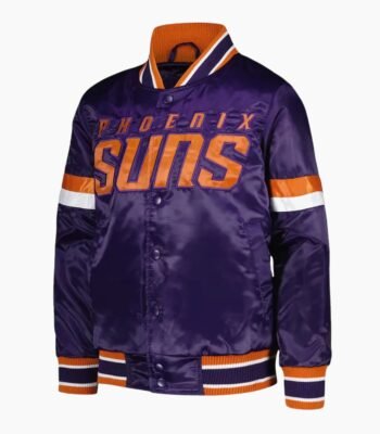 NBA Phoenix Suns Satin Varsity Jacket