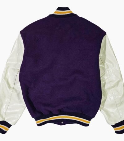 NCAA Vintage 90s LSU Tigers Delong Varsity Jacket