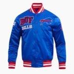 NFL Buffalo Bills Ribbed Satin Jacket