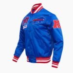 NFL Buffalo Bills Ribbed Satin Jacket