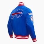 NFL Buffalo Bills Ribbed Satin Jacket