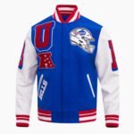 NFL Buffalo Bills Ribbed Wool Varsity Jacket