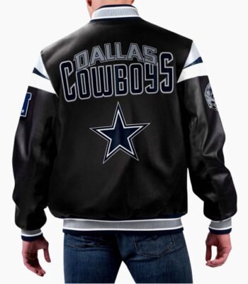 NFL Dallas Cowboys Varsity Leather Jacket