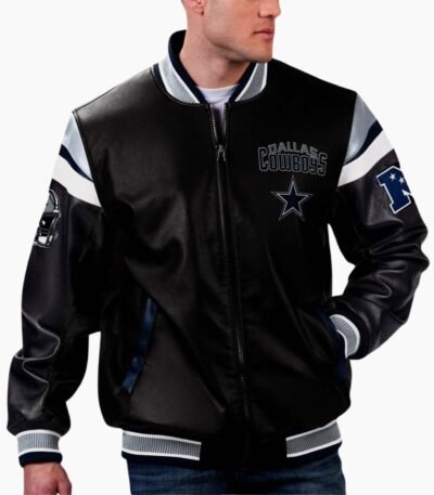 NFL Dallas Cowboys Varsity Leather Jacket