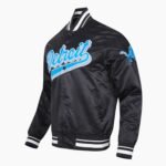 NFL Detroit Lions Script Tail Satin Jacket