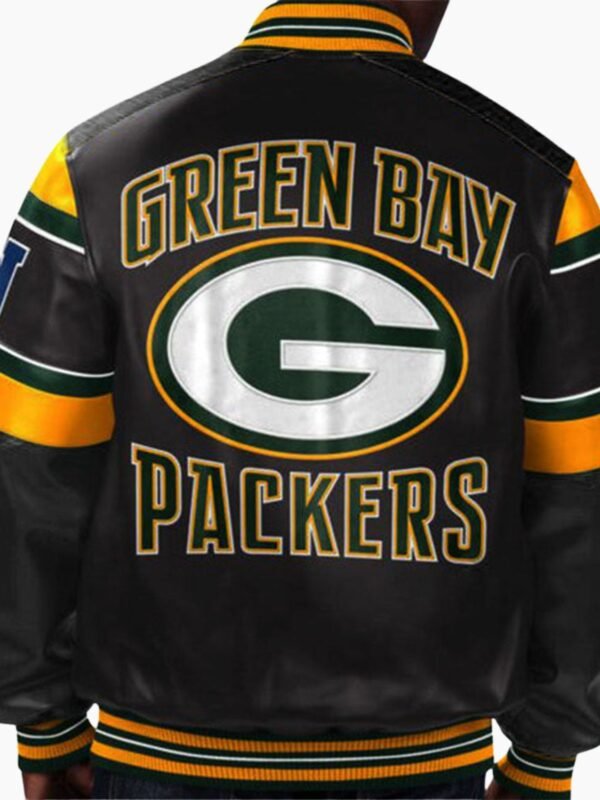 NFL Green Bay Packers Leather Jacket