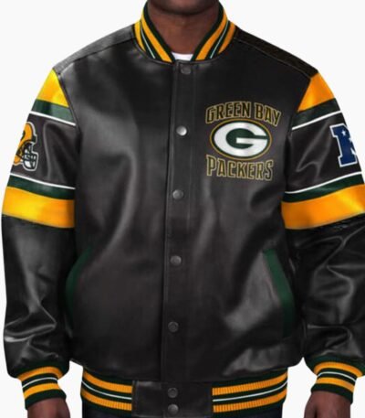 NFL Green Bay Packers Leather Jacket