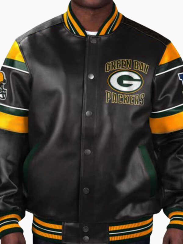 NFL Green Bay Packers Leather Jacket