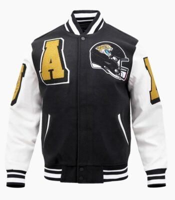 NFL Jacksonville Jaguars Mashup Rib Wool Varsity Jacket