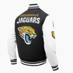 NFL Jacksonville Jaguars Mashup Rib Wool Varsity Jacket