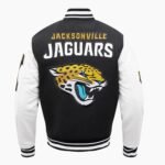 NFL Jacksonville Jaguars Mashup Rib Wool Varsity Jacket