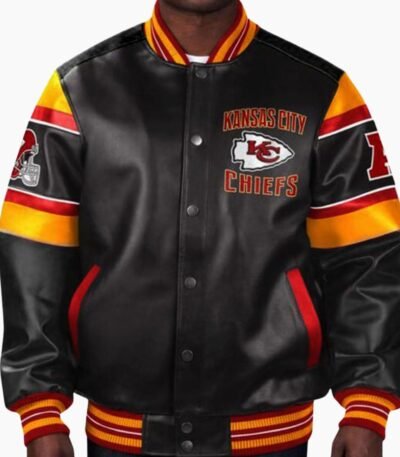 NFL Kansas City Chiefs Leather Jacket