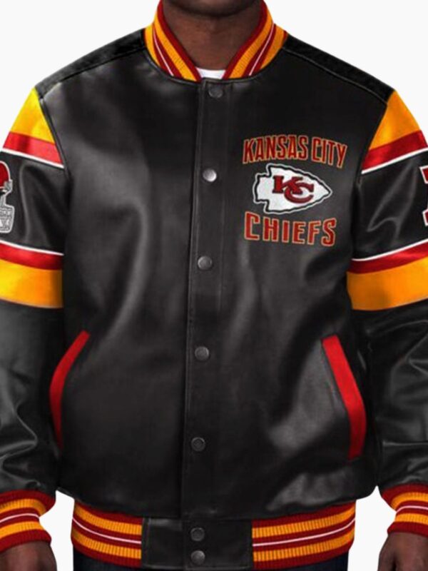 NFL Kansas City Chiefs Leather Jacket