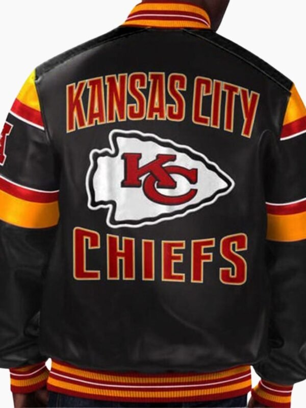 NFL Kansas City Chiefs Leather Jacket