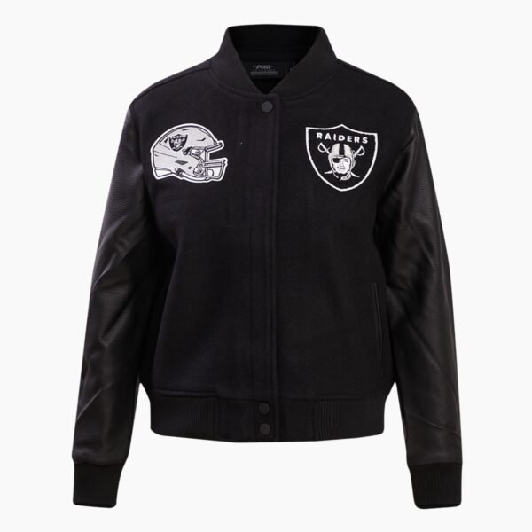 NFL Las Vegas Raiders Classic Wool Womens Varsity Jacket