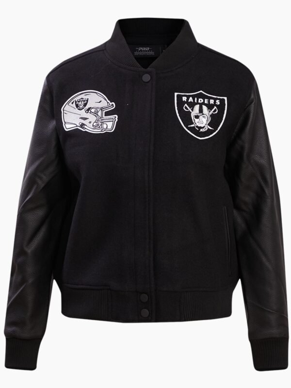 NFL Las Vegas Raiders Classic Wool Womens Varsity Jacket