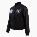 NFL Las Vegas Raiders Classic Wool Womens Varsity Jacket