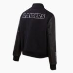 NFL Las Vegas Raiders Classic Wool Womens Varsity Jacket